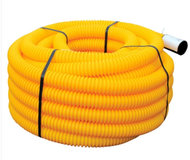 GAINE TPC ANNELE PE D.63mm JAUNE COURONNE DE 25ML INT LISSE